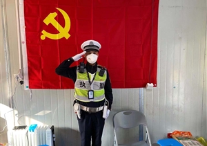 我是黨員，就應該“戰疫”在一線(xiàn) ——宗保公司參與疫情防控一線(xiàn)工